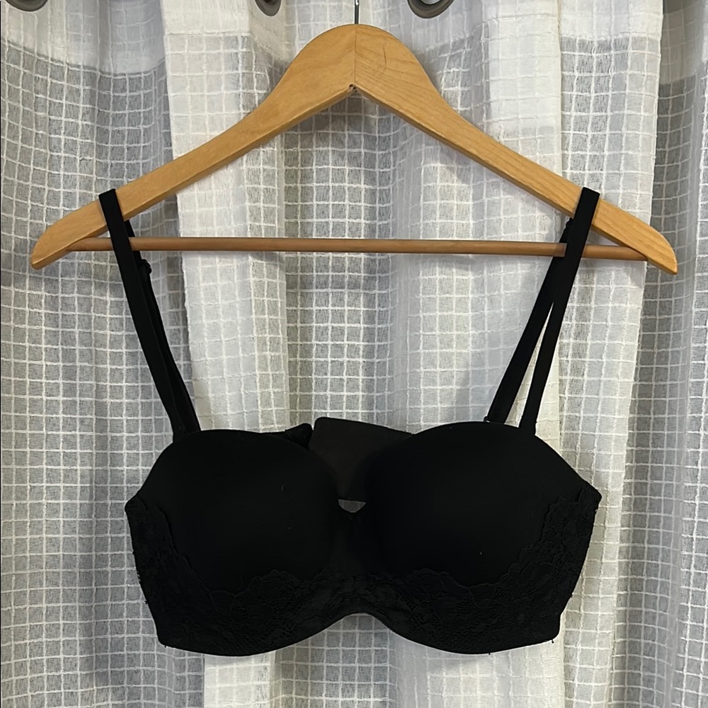 🩷VS black lace push up bra